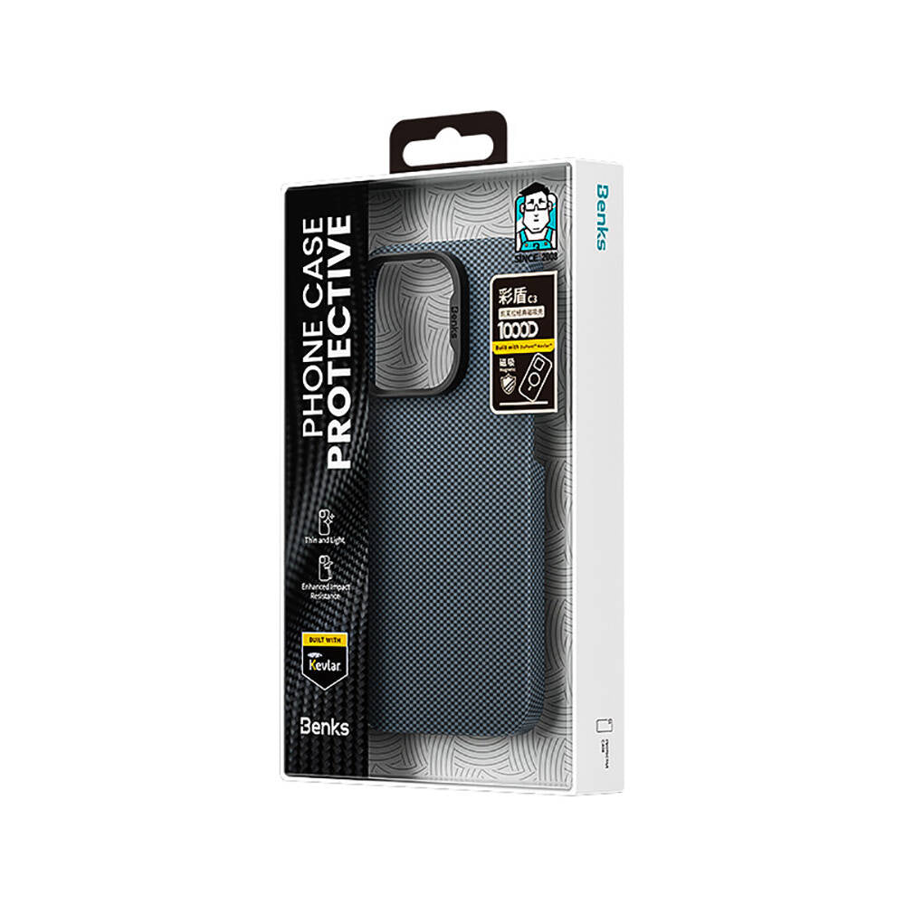 iPhone 16 Pro Max Kılıf M-safe Şarj Özellikli Benks ArmorTint Serisi ArmorAir Kevlar Kılıf iPhone 16 Pro Max Kılıf M-safe Şarj Özellikli Benks ArmorTint Serisi ArmorAir Kevlar Kılıf